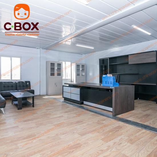 prefab community center container house