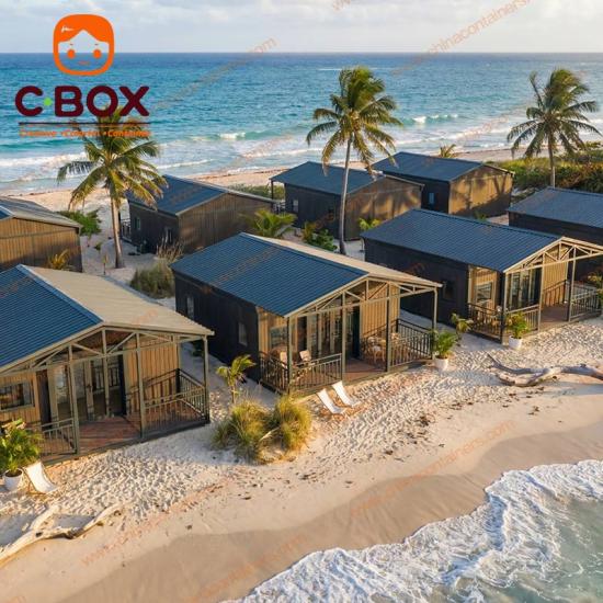 luxury prefab container villa