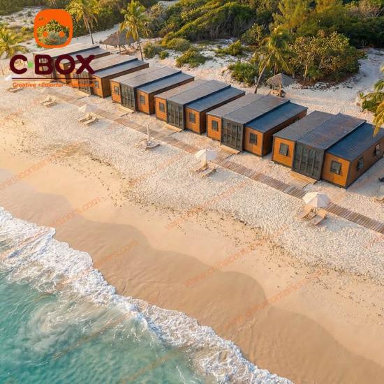 luxury prefab container villa