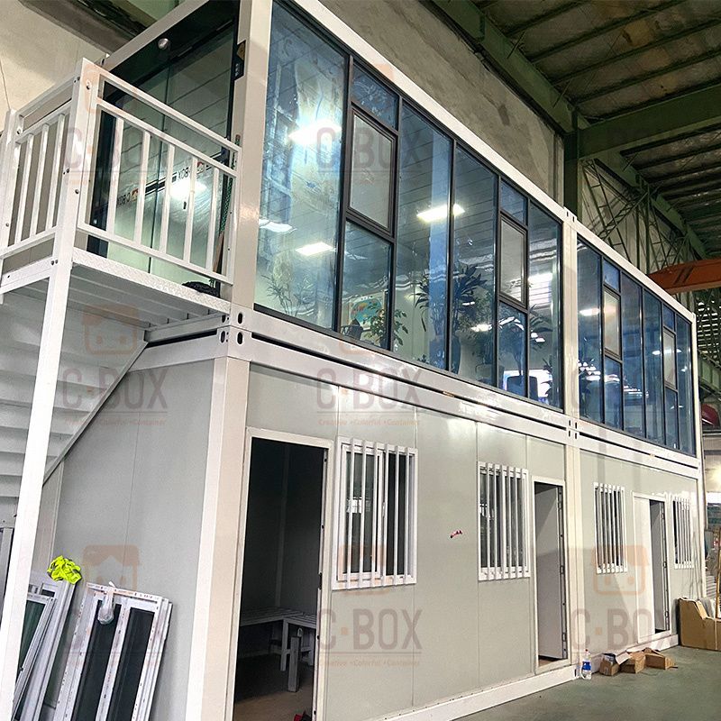 Feature Of CBOX Detachable Flat Pack Container House Workshop Office